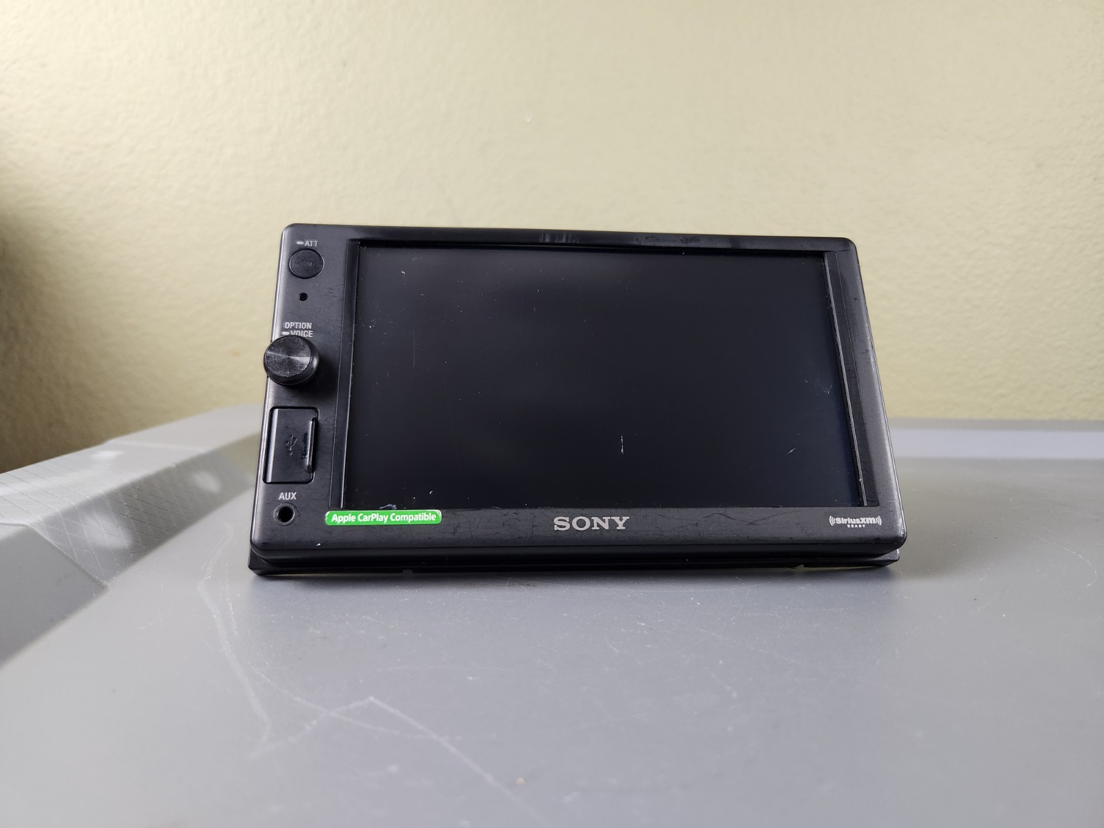 SONY XAV-AX1000 AV RECEIVER For PARTS OR REPAIR ONLY (Has Touchscreen Issue)
