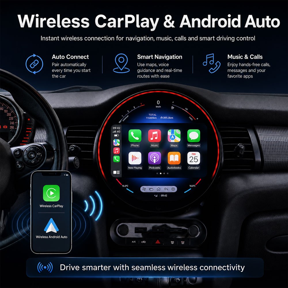 Car Radio Player For BMW Mini Cooper F54 F55 F56 F60 NBT EVO 2015-2020 Navi GPS