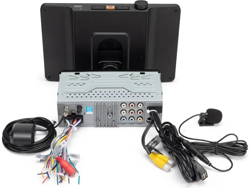 Jensen CAR10TC 10.1″ Floating Touchscreen Multimedia Receiver