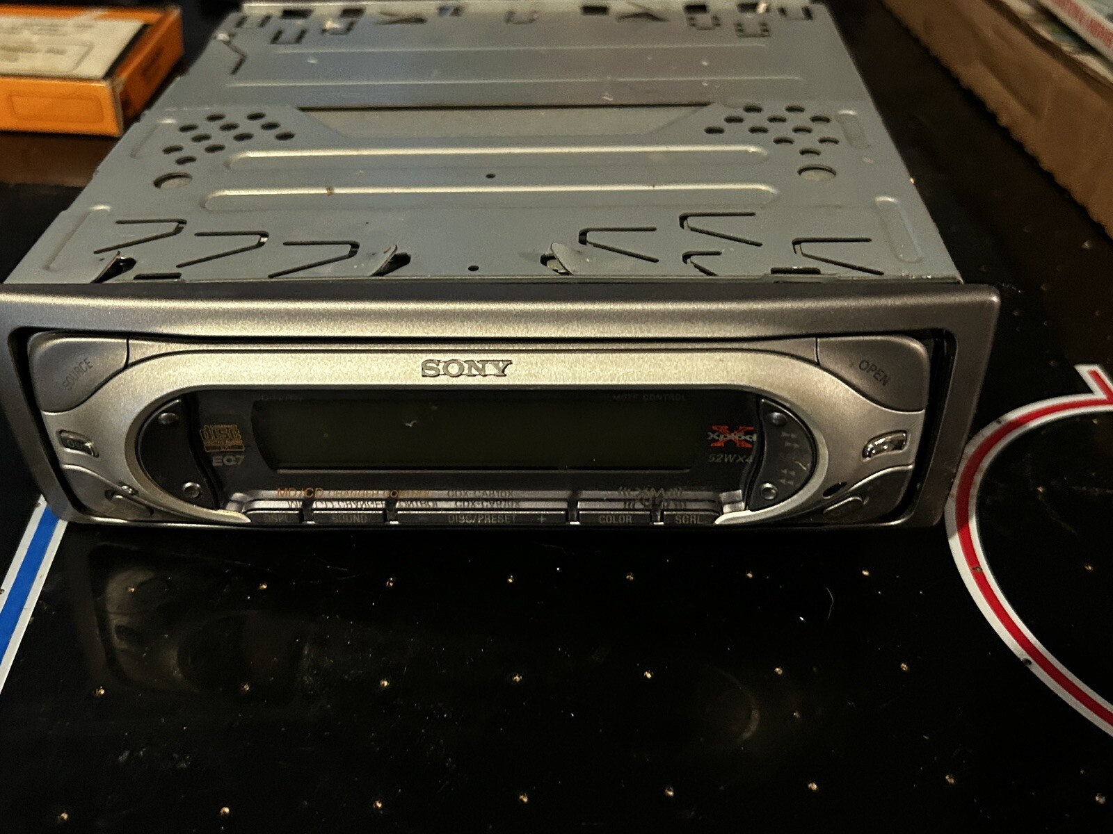 Vintage SONY Car CD PLAYER Xplod AM/FM STEREO RADIO In Dash Receiver CDX-CA810X