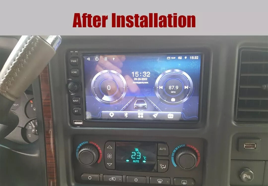 For 2004 2005 2006 Chevrolet Colorado Android 13 CarPlay Car Stereo Radio SWC BT