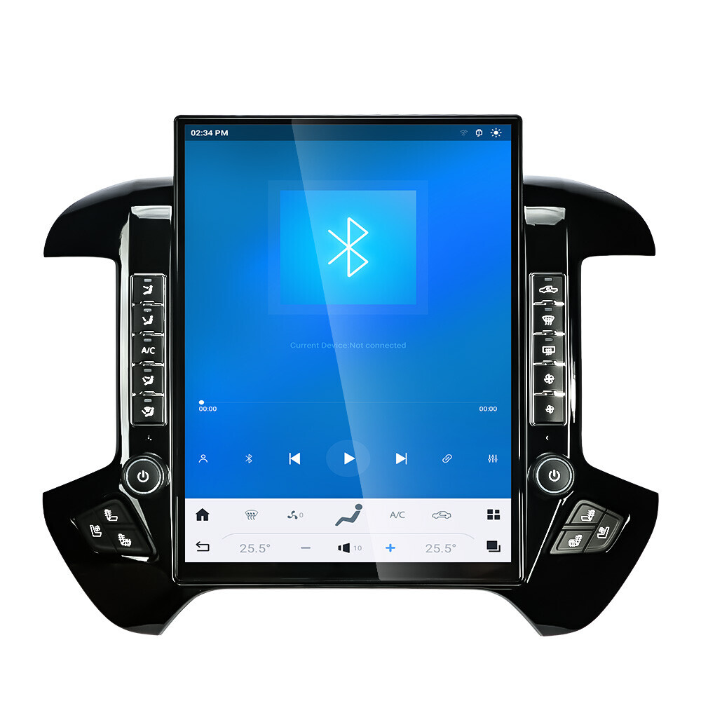 15.6″ For Chevrolet Silverado Gmc Sierra 2013-2020 Car Radio Tesla Style Stereo