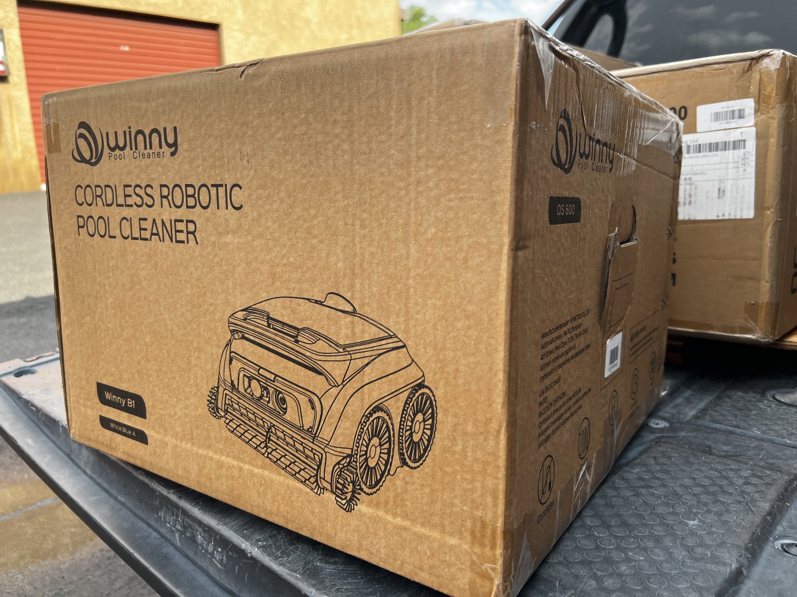 Winny B1 Cordless Robotic Pool Cleaner, App Control, 100min Runtime