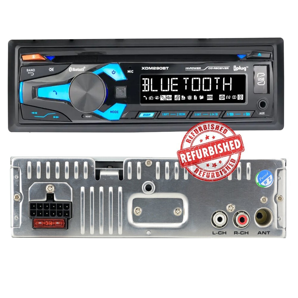 Dual XDM290BT Car Stereo CD Receiver AM/FM Radio for 2003-2006 Dodge Sprinter