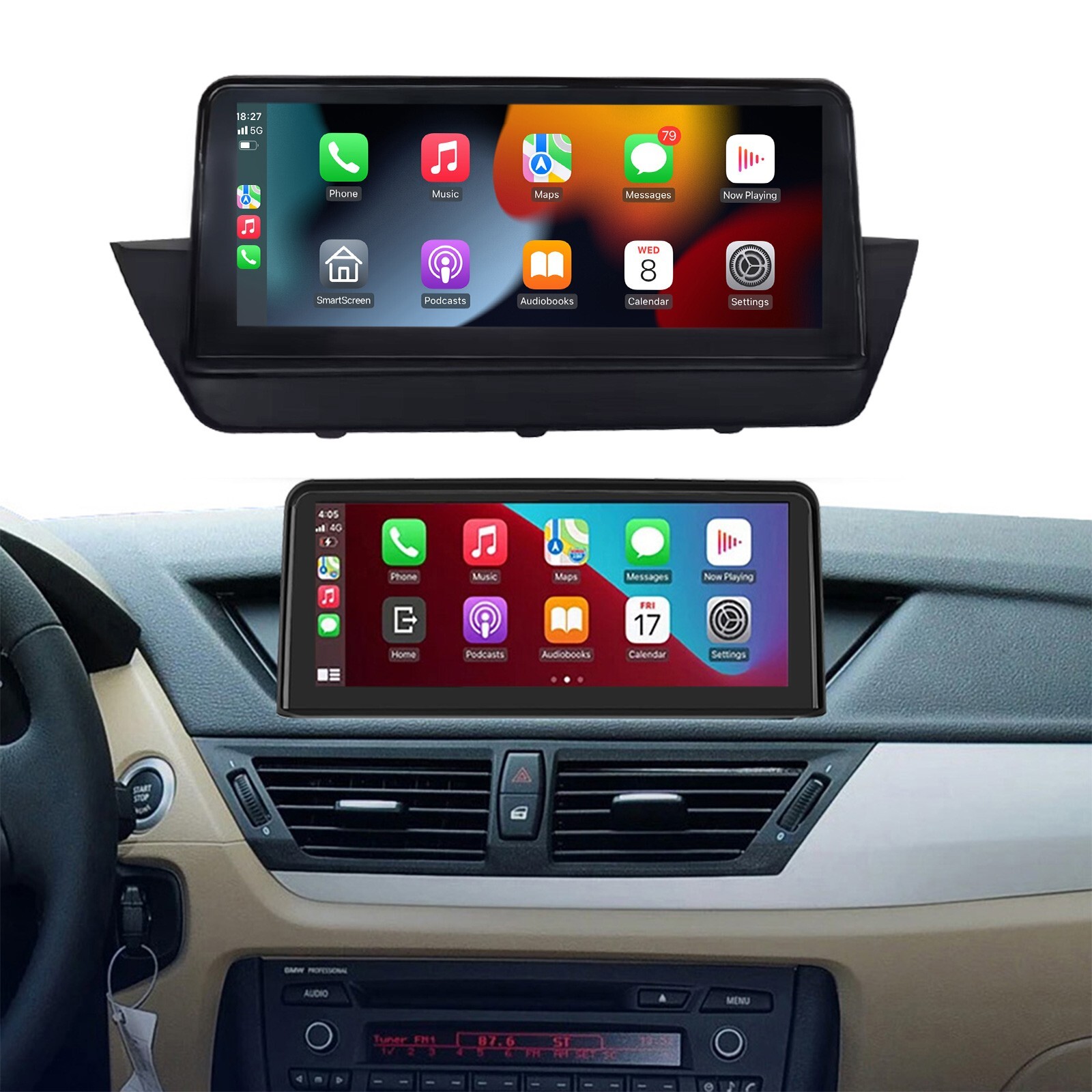 BMW X1 Series E84 2009-2015 CIC 10.25” Wireless Carplay/Android Auto Touch