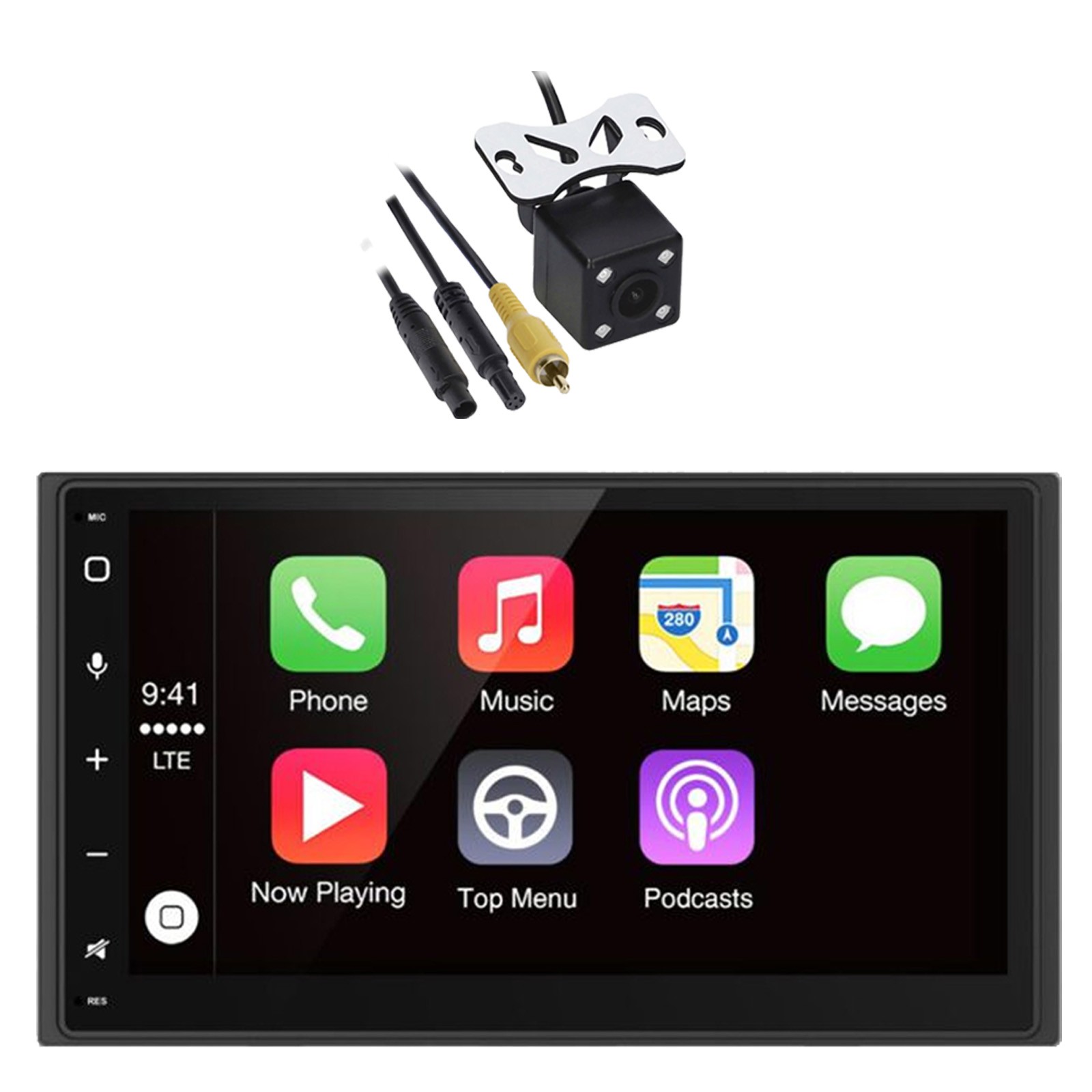 Blaupunkt MONTECARLO750 6.75″ Touchscreen Bluetooth Receiver w/ Back-up Camera