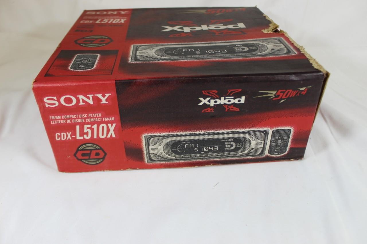 Sony CDX-L510X Xplod 50wx4 FM/AM Car CD Player