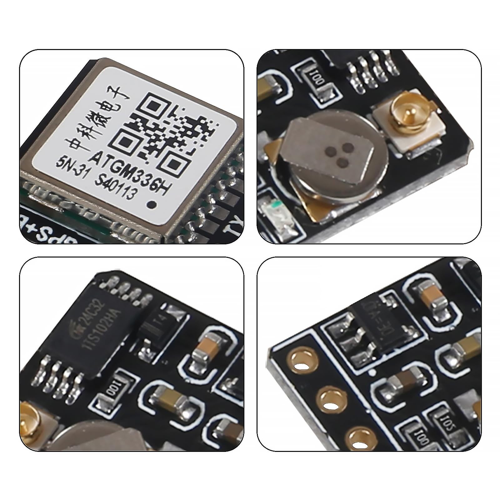 GPS+BDS DualMode Module Flight Control Satellite Navigator ATGM336H 3 PCS