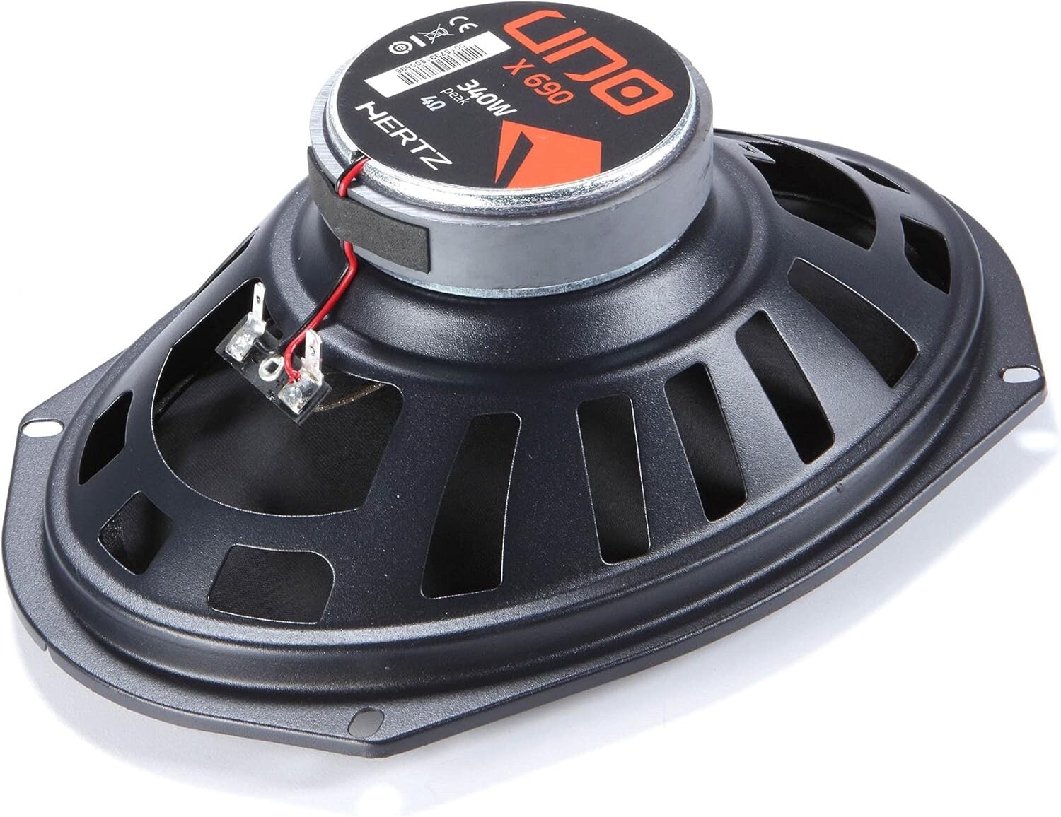 HERTZ UNO X-690 6×9 4-Way Coaxial Car Speakers Pair 300W Max Power Audio System