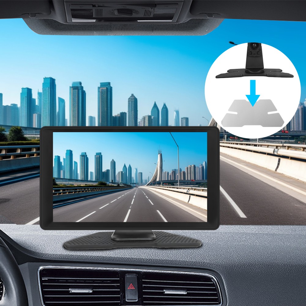 9 inch Adjustable Car Stereo RadioWireless Apple Carplay Auto Touch Screen BT