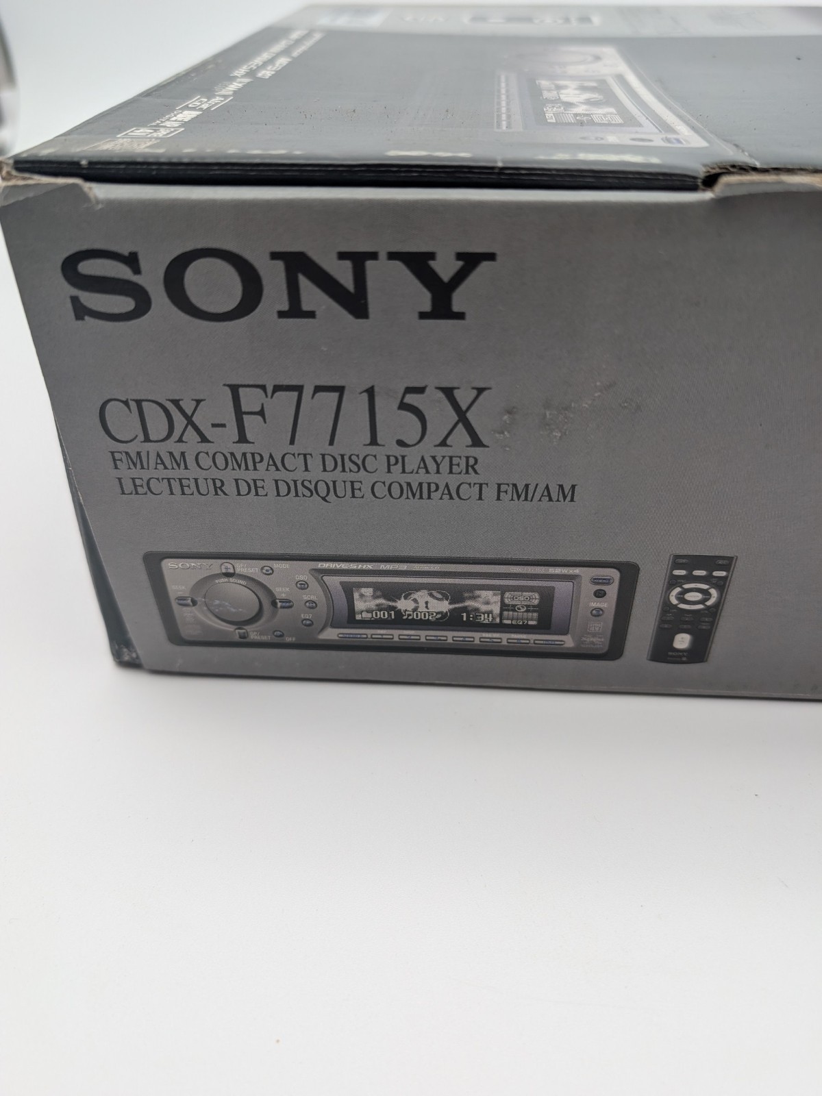 NOS Sony Xplod CDX-F7715X Cd Player Car Audio Unit Am / Fm Radio 52watts X 4 NEW