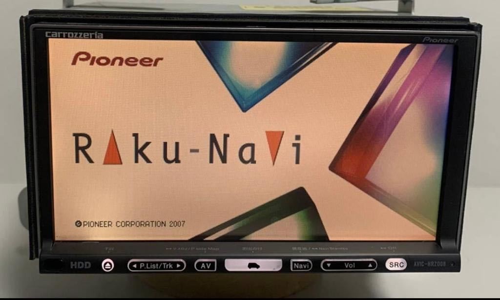 pioneer carrozzeria AVIC-HRZ008zz memory navigation map data 2007 (IBA008CP)