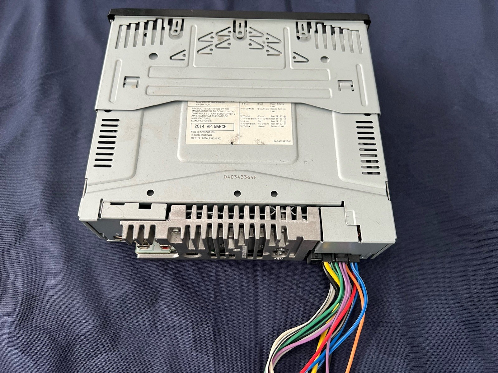 ⭐️Pre-Owned,TESTED⭐️ Alpine CD| AM/FM| BT| USB- (CDE-SXM145BT)