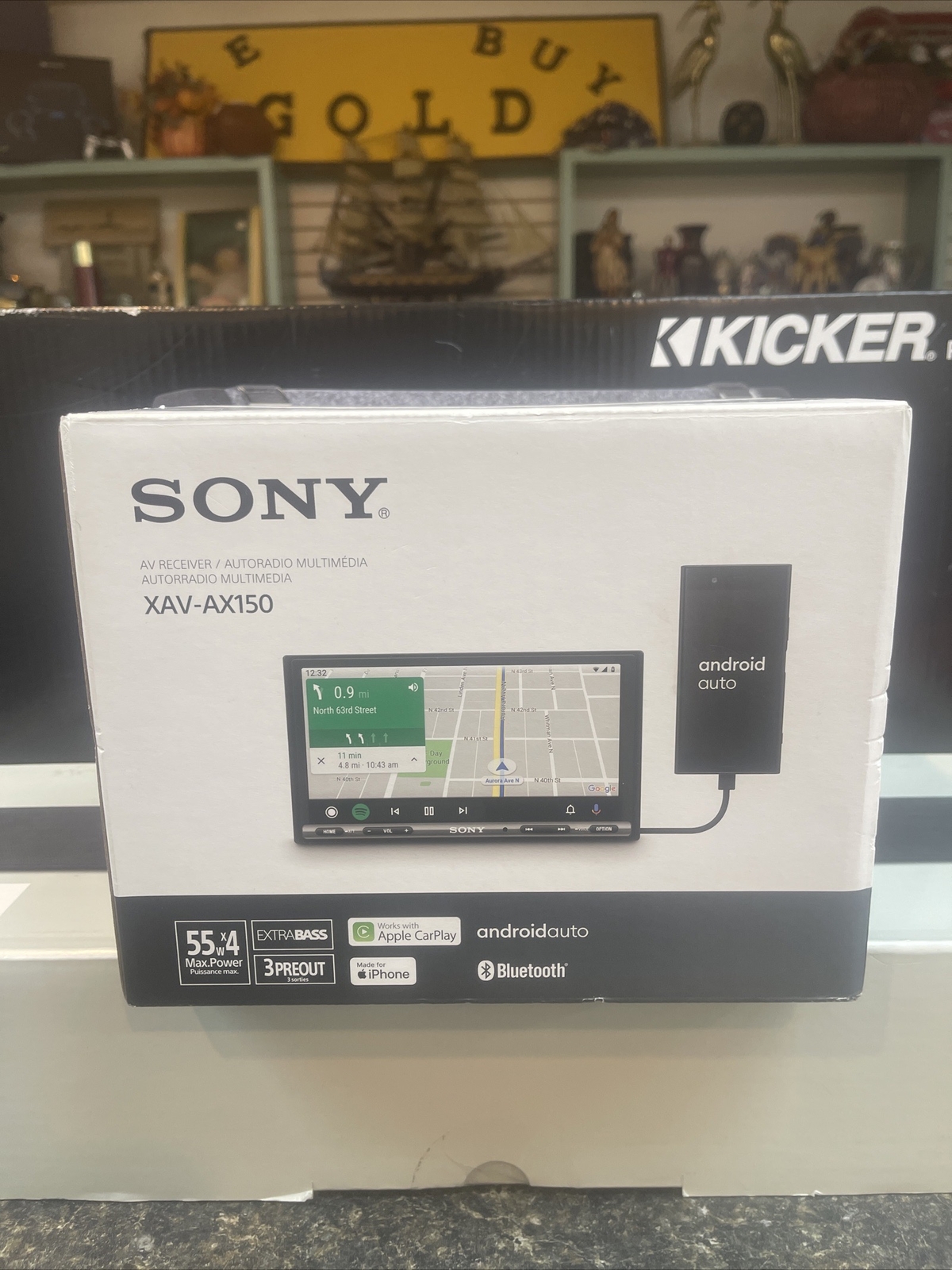 Sony XAV-AX150 6.95” Digital Media Receiver New Sealed