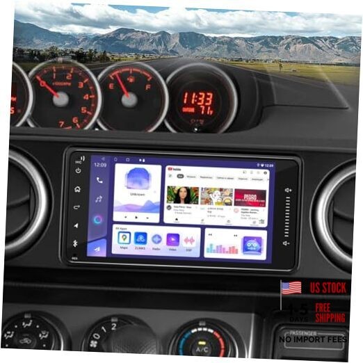 4+64G Car Radio for Scion xB 2004-2015, tC 2005-2016, 7 Inch QLED Touch Screen