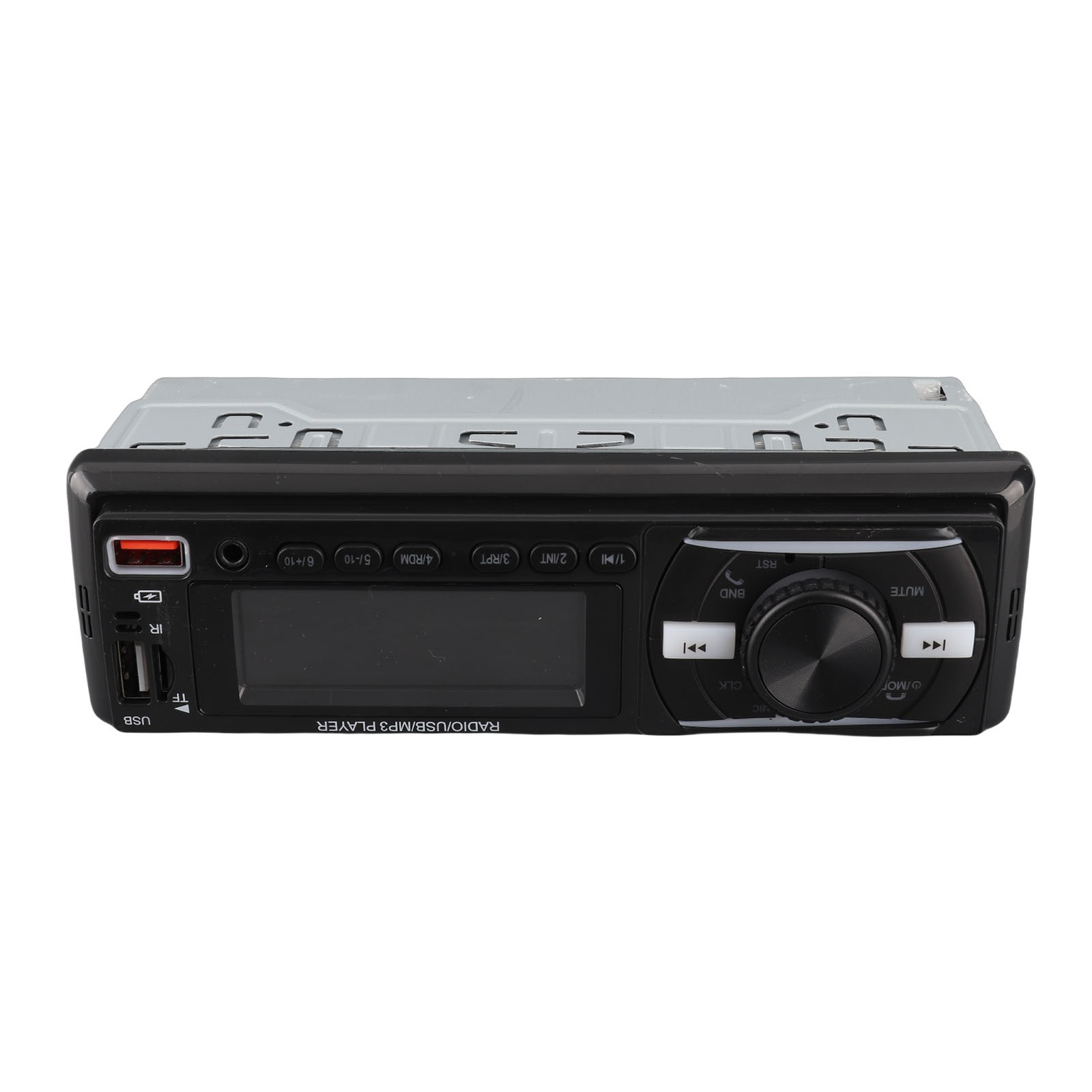 Single DIN Car Radio LCD Display Car Audio Player 60Wx4 High Power For Travel