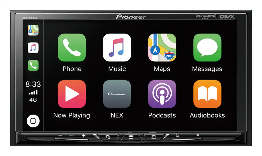 Pioneer DMH-1500NEX 7″ Digital Media Receiver Apple CarPlay Android Auto Bluetoo