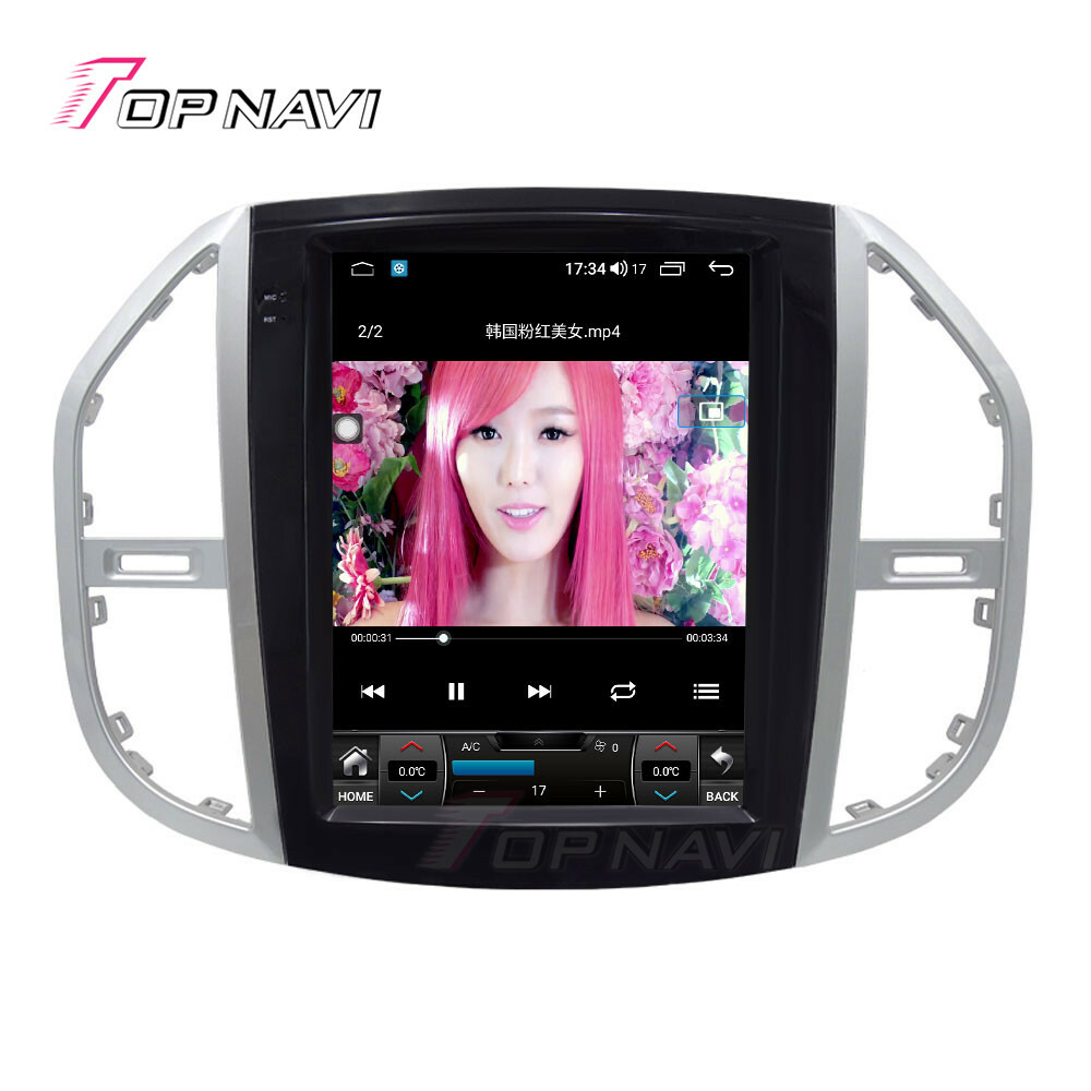 for Benz Vito 2013-2017 Androind 14.0 Car Stereo Radio GPS Navi 4G WIFI RDS BT