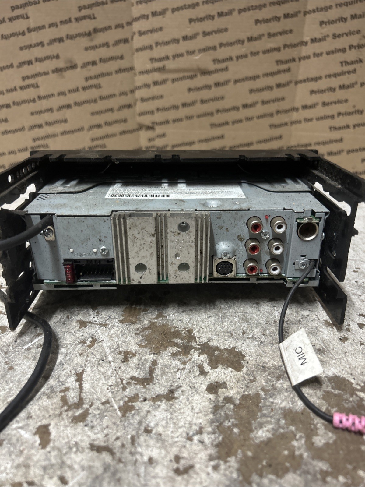 97-04 Mercedes R170 SLK230 Kenwood KMM-BT522HD Digital Media Receiver Bluetooth