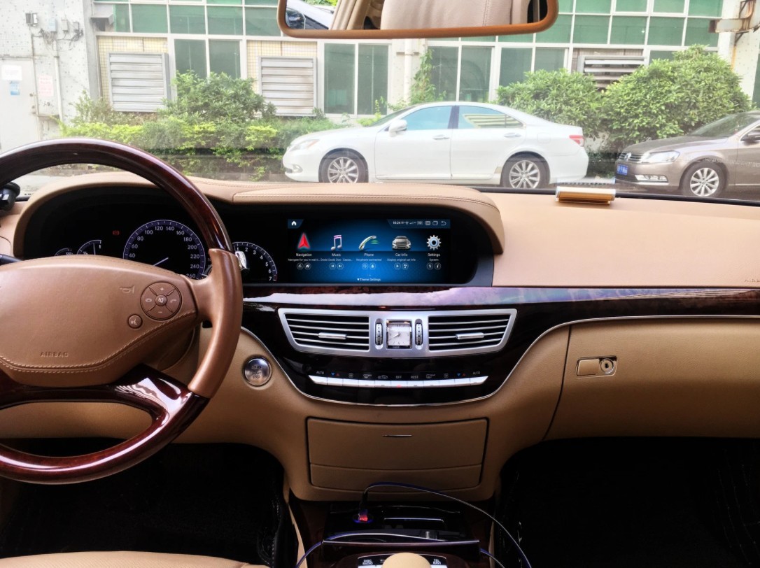 10.25″ For Mercedes Benz S Class W221 2005-2009 Car Radio Stereo GPS Carplay 64G