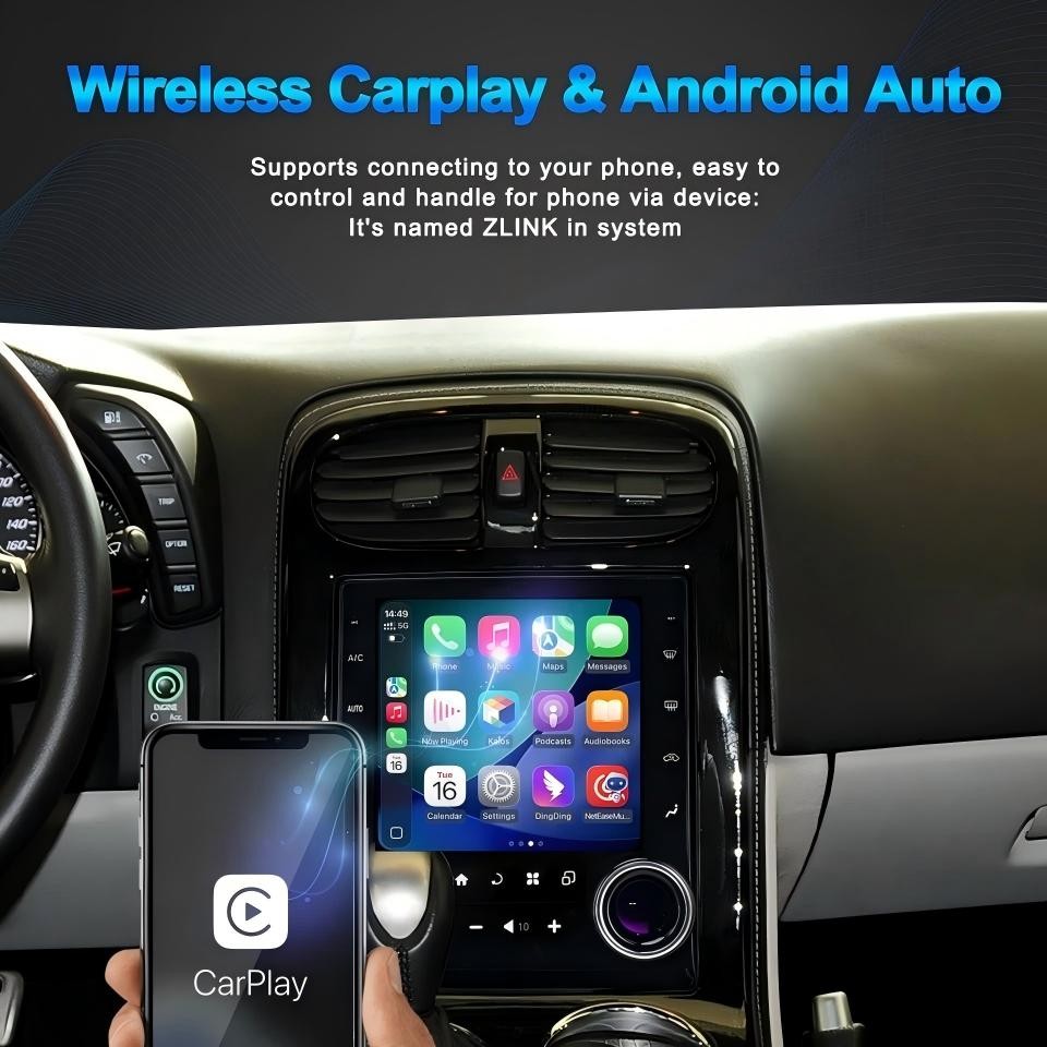 10.4″Car Radio for Chevrolet Corvette C6 2005-2013 Stereo GPS Navigation Carplay