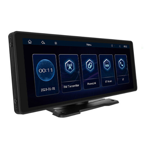 10.26 Inches Car Smart Screen Player Monitor AUX Cable Camera Adapter W/Mount