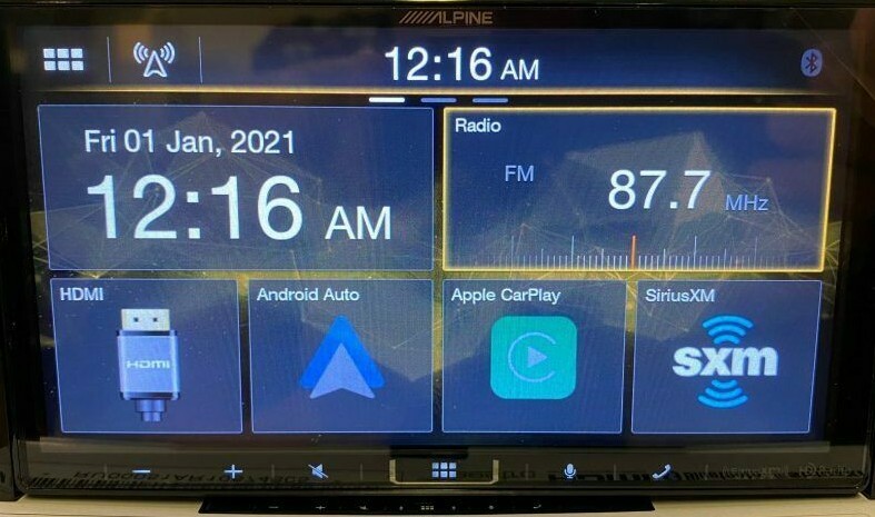 Alpine iLX-407 Bluetooth Android Auto Apple CarPlay Multimedia OPEN BOX CUT WIRE