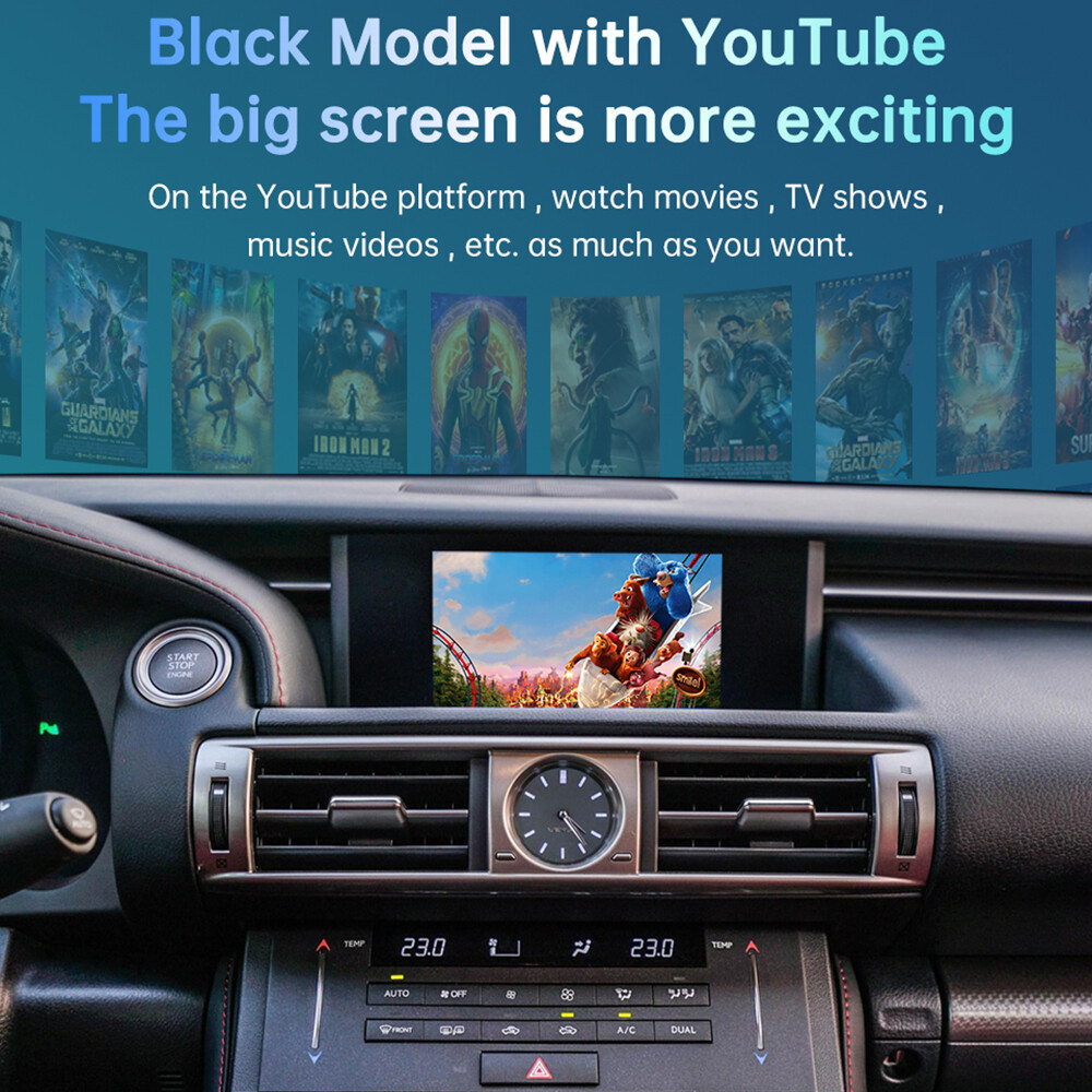 For Lexus IS 2014-2019 Wireless Carplay Android Auto Module Mirror Link AirPlay