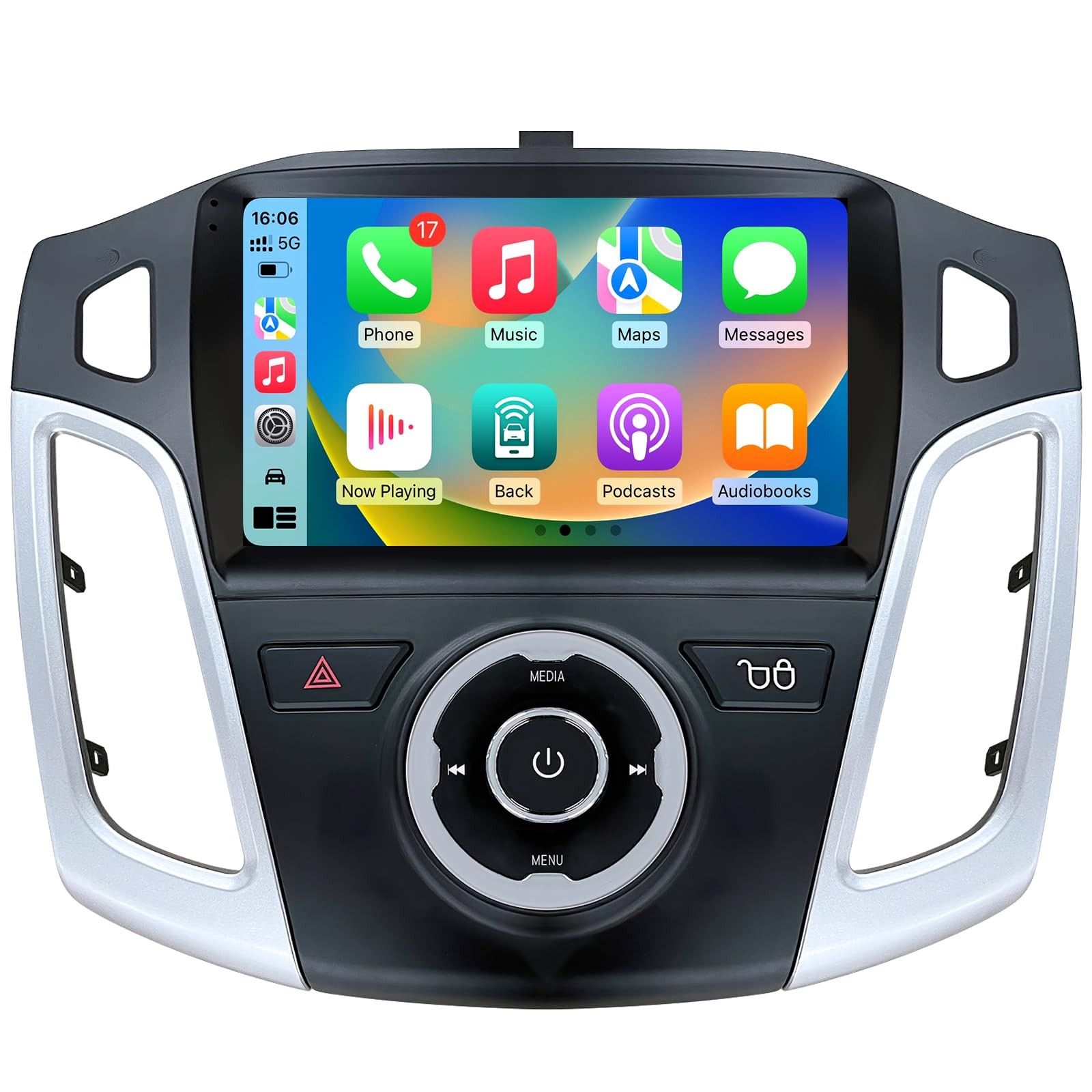 8Core 4+64G Car Stereo Radio For Ford Focus 2012-2018 GPS WiFi 1280*800 carplay
