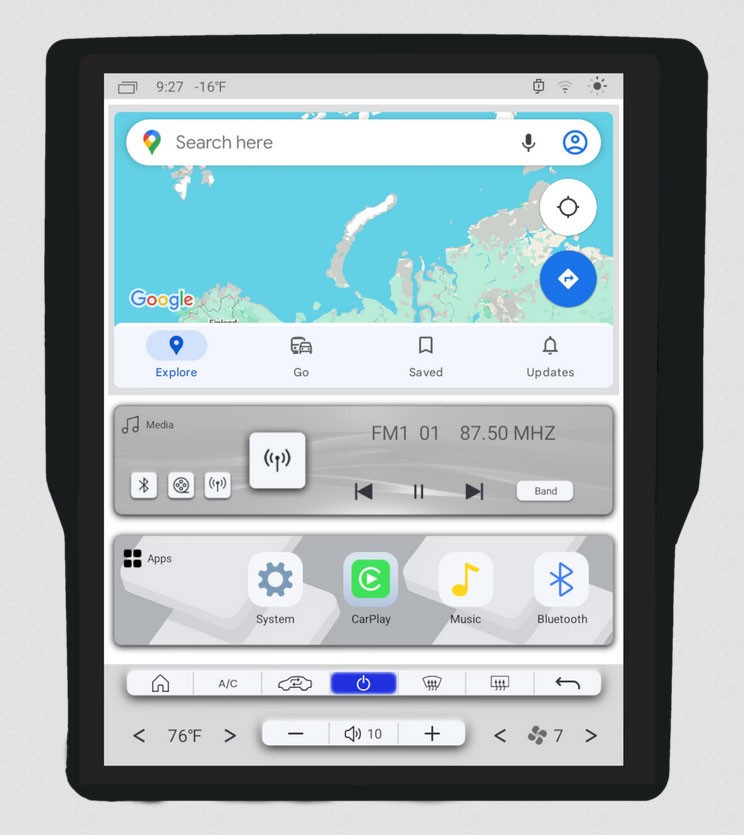 Linkswell LT-DGPU12-1RR-4C 2019-2024 Dodge Ram T-Style LITE