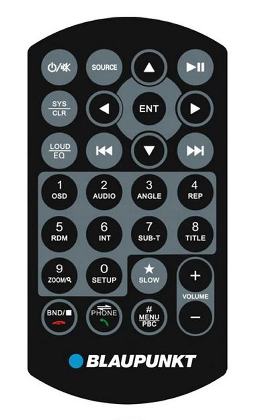Blaupunkt Sao Paulo 500 Double DIN 7″ Mechless Touchscreen Receiver with B/T