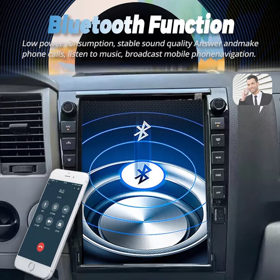 13″ 128GB Car Radio GPS Navi Android For Toyota Tundra 2007-2013 Sequoia 08-21