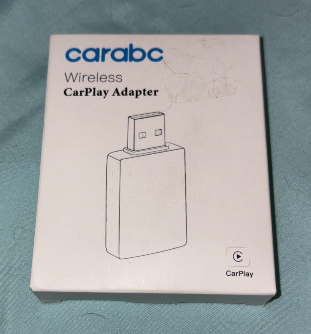 Carabc CarPlay Wireless Adapter with Extension Cable USB & USB-C/Type-C – NEW!