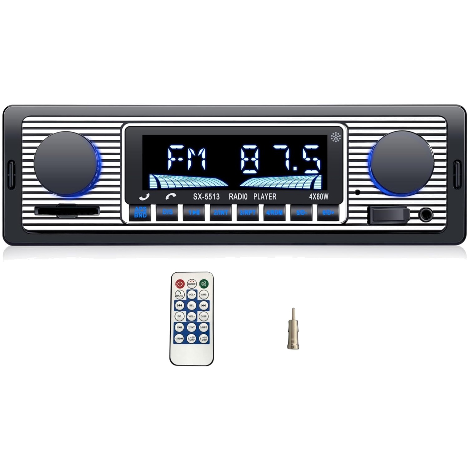 Radio with Voice Assistant and Find a Car Function
