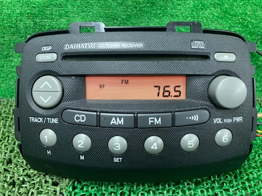 Daihatsu Genuine CD Audio Player AM FM L235S L245S Esse Near Mint JAPAN