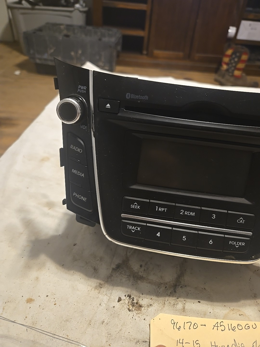 2014 2015 Hyundai Elantra AM FM Radio Receiver 96170-A5160GU