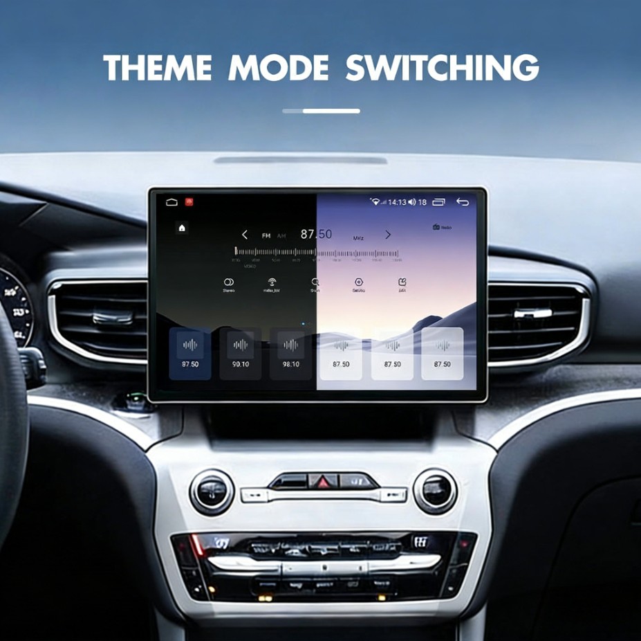 Android Car Radio Stereo AHD GPS Carplay Navigation For Ford Explorer 2020-2025