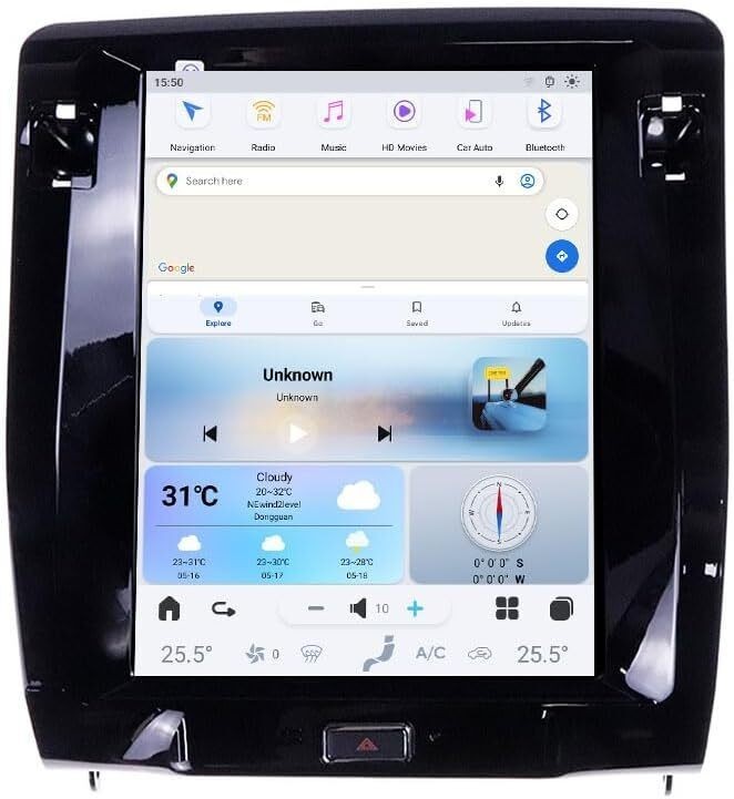 10.4″ For Maserati Quattroporte 2013-2021 256GB Car Stereo Radio Apple CarPlay