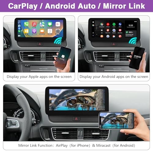 12.3 inch Touchscreen Wireless CarPlay Android Auto Multimedia Car Radio