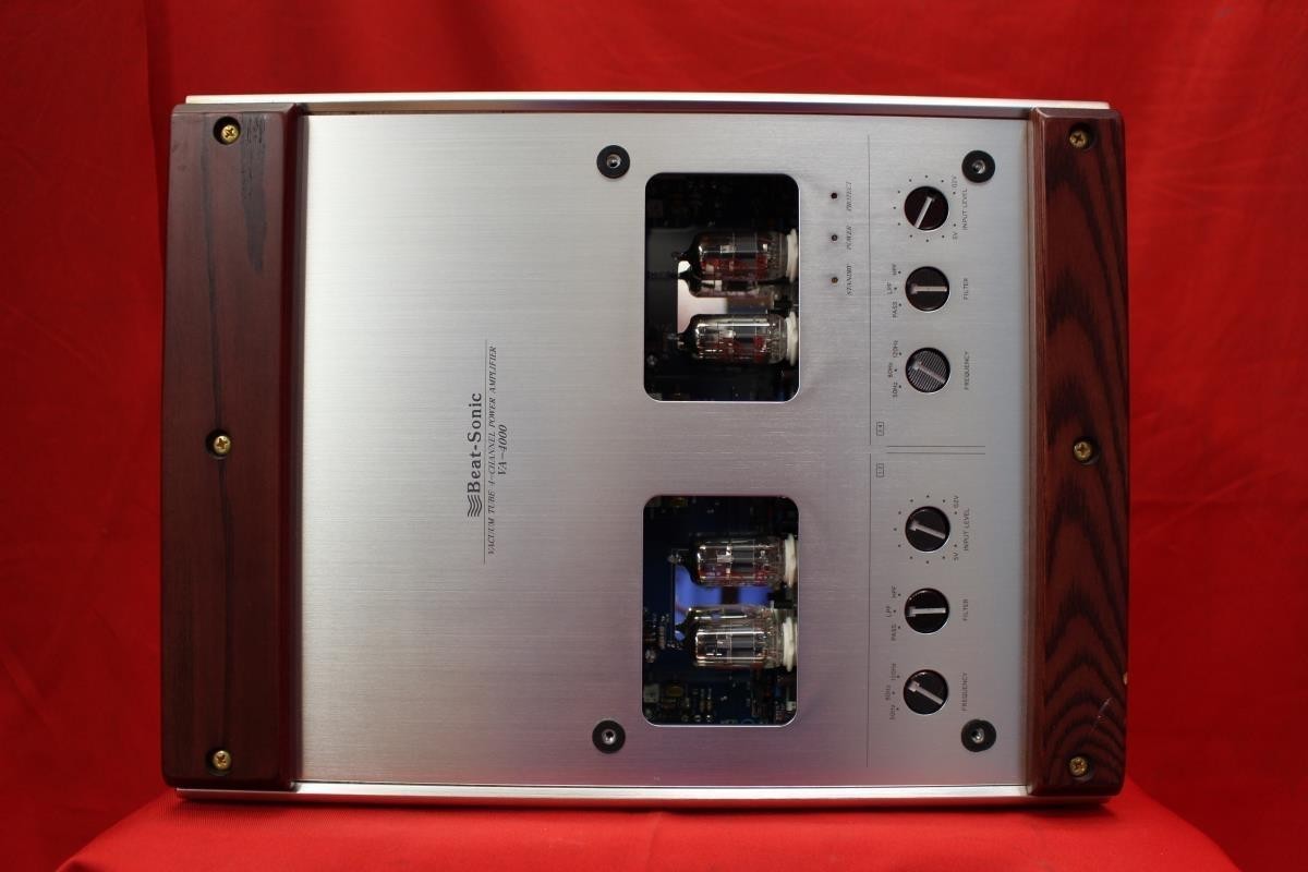 Beat-sonic VA-4000 Tube Amplifier 50W X 4 Car Audio 4-Channel