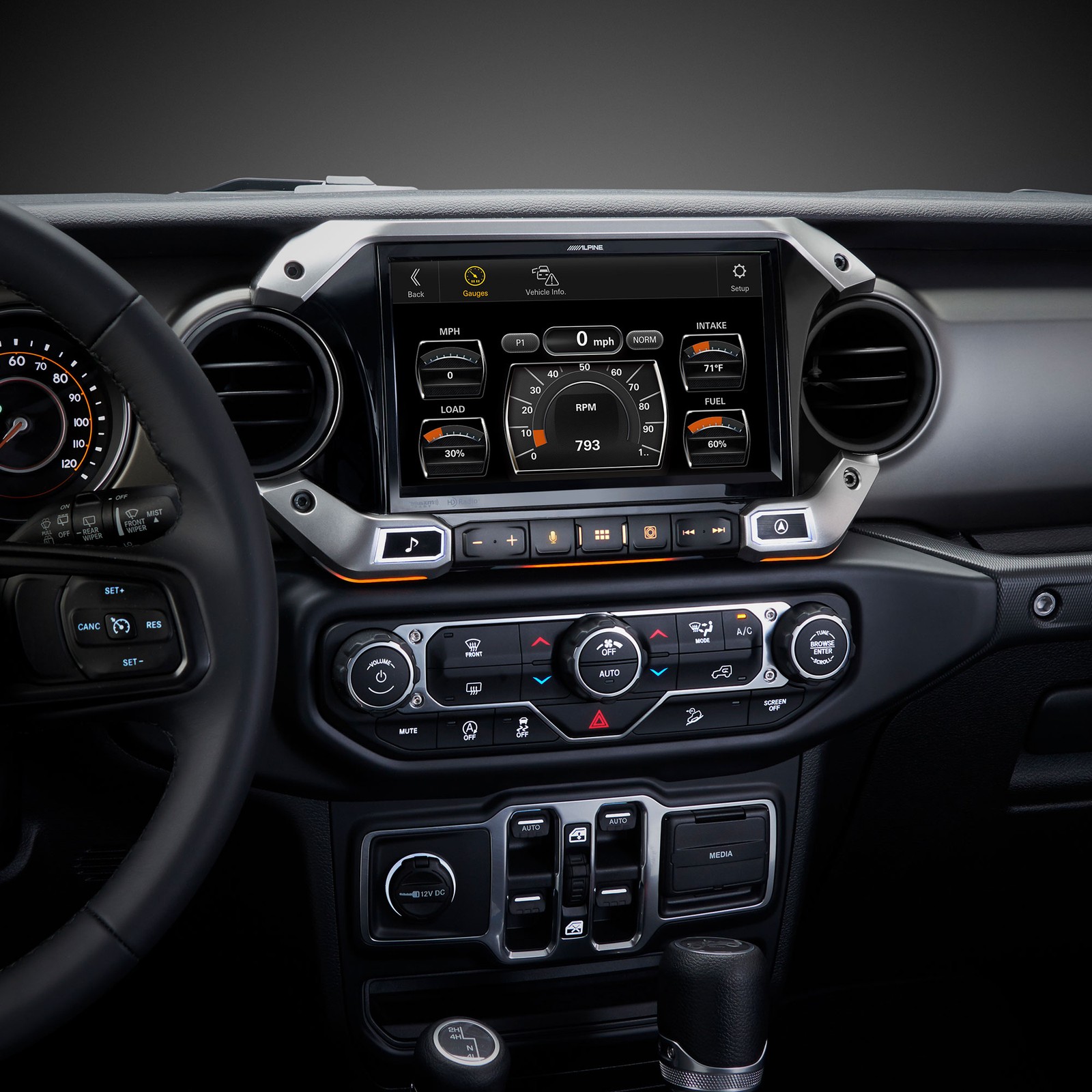Alpine i509-WRA-JL 9-Inch Multimedia Receiver Compatible with 2018-Up Jeep® W…