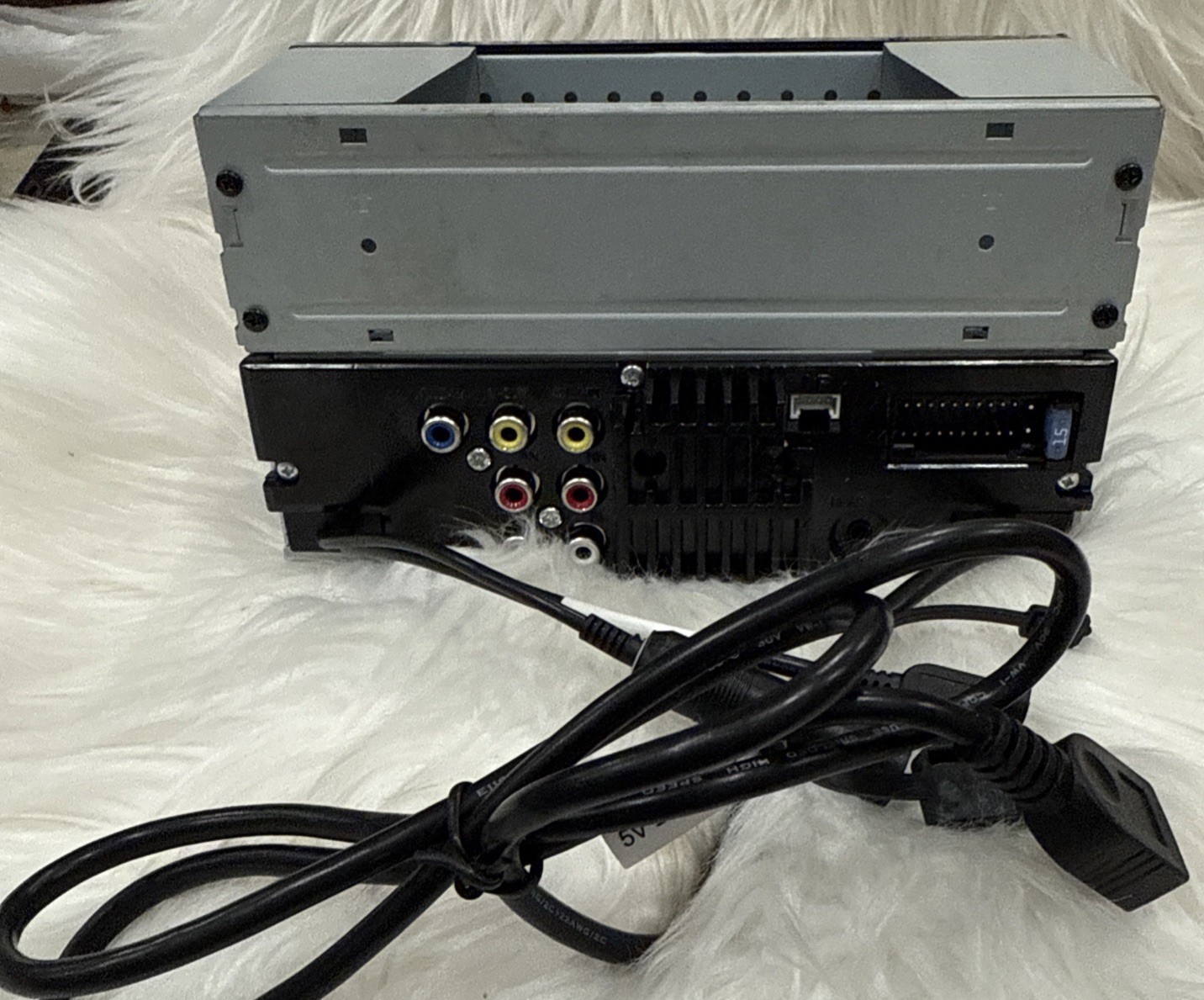 JVC KW-M590BT 2-DIN, NOT IN A WORKING CONDITION FOR PARTS ONLY!