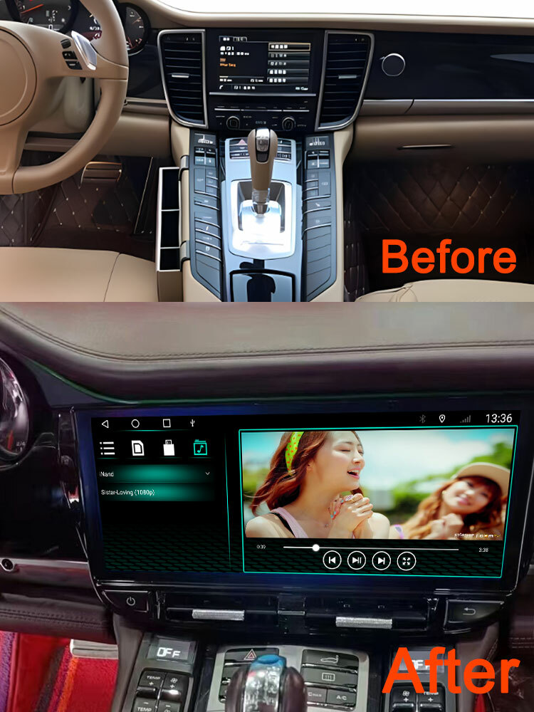 12.3Inch Car Stereo for Porsche Panamera 2010-2016 Auto Radio GPS Navi 4G RDS BT