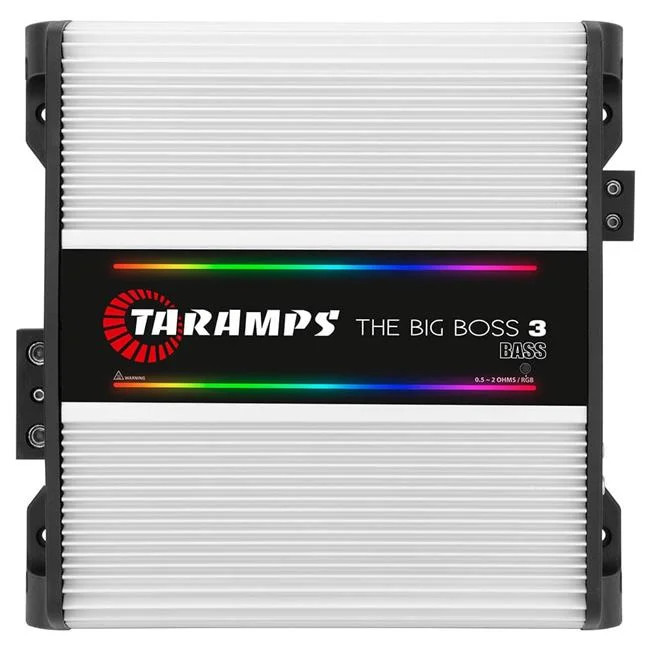 1 Channel 3000 Watts RMS 0.5 to 2 Ohms Car Audio Amplifier #THEBIGBOSS3BASS