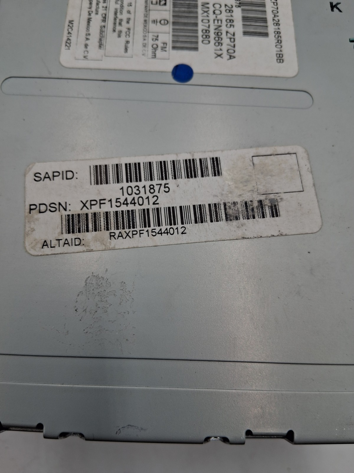 05 – 07 Nissan Frontier & Xterra Radio Cd Changer Player 28185 ZP70A