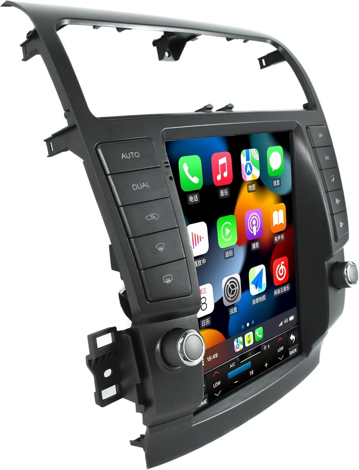 9.7” 6+128GB Android Car Radio Stereo Carplay GPS Navi For Acura TSX 2004-2008