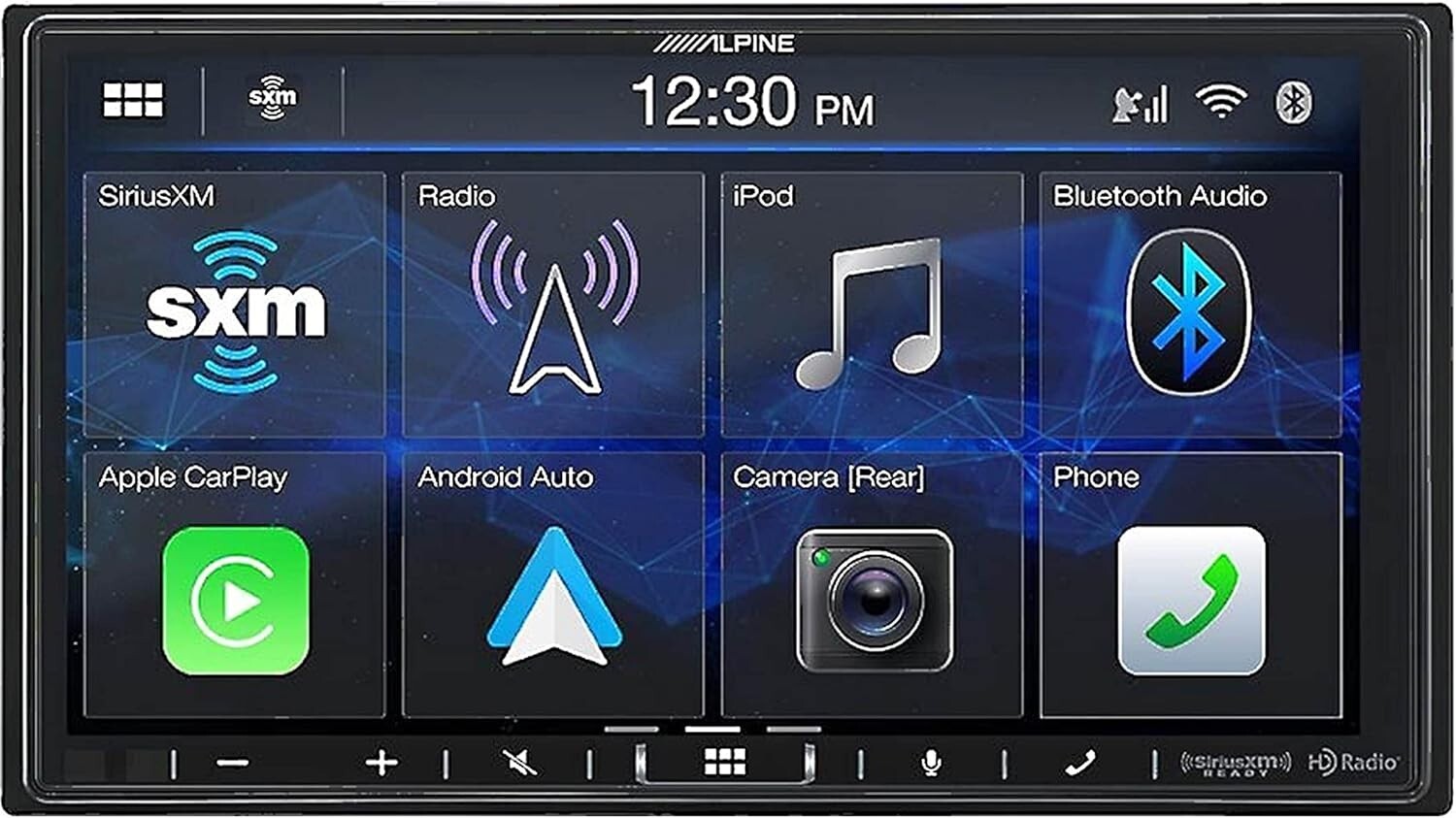 Alpine iLX-407 Shallow Chassis 7-Inch Multimedia Receiver Apple Carplay OPEN BOX