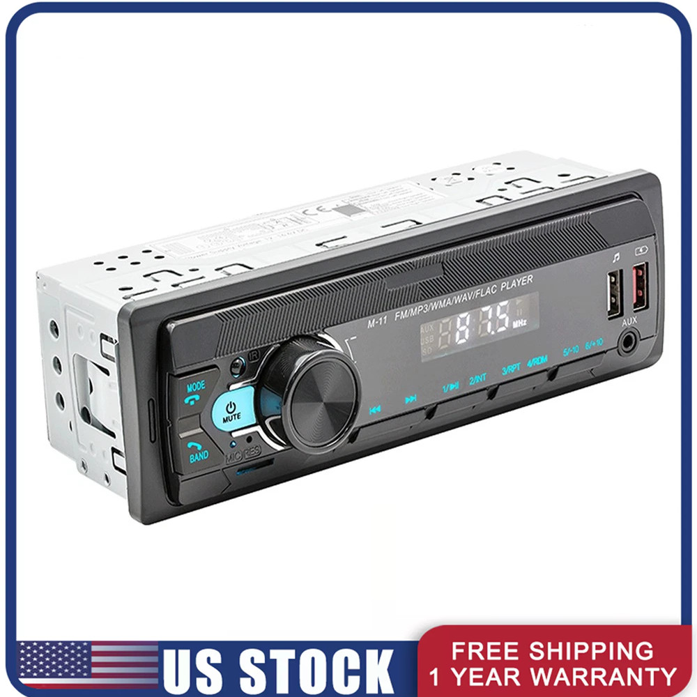 Audio Systems 616UAB Car Stereo, Bluetooth, MP3, USB, Aux In, AM/FM Radio