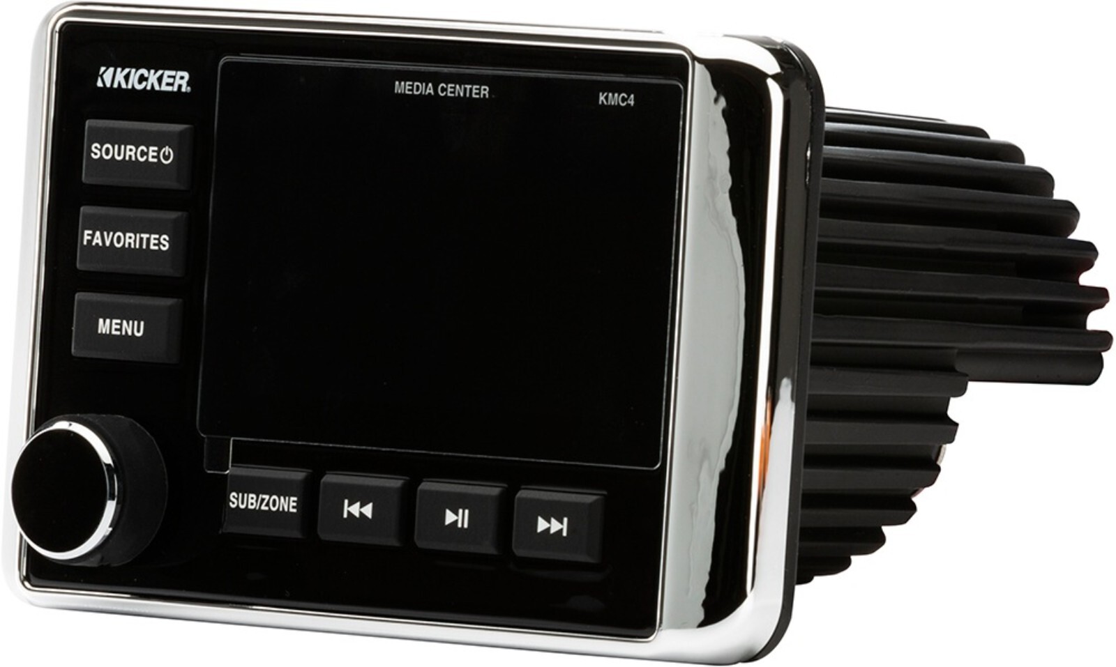 KICKER 46KMC4 MARINE BOAT DIGITAL MEDIA STEREO RECEIVER USB/BLUETOOTH/DUAL ZONE