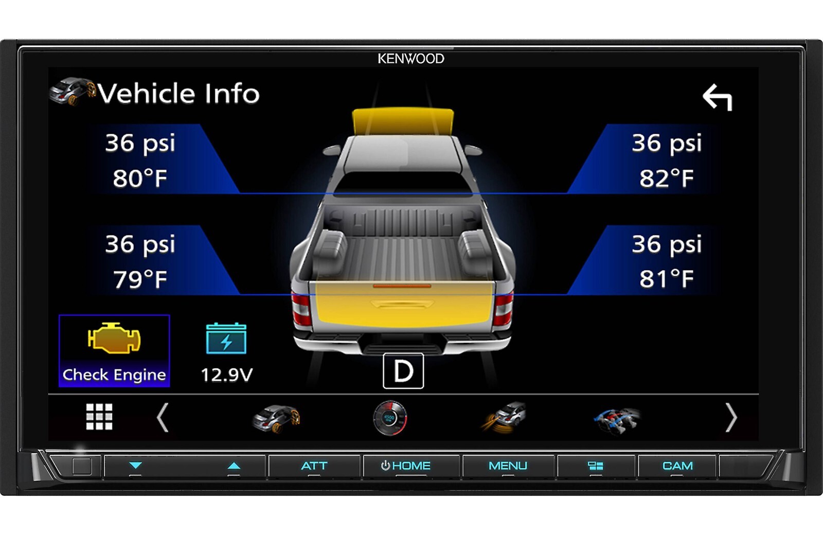 Kenwood DMX958XR Wireless Apple CarPlay Android Auto Multimedia HD Radio XM HDMI